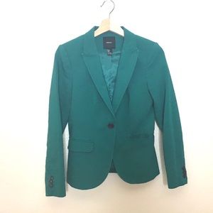 Forever 21 GreenBlue Blazer